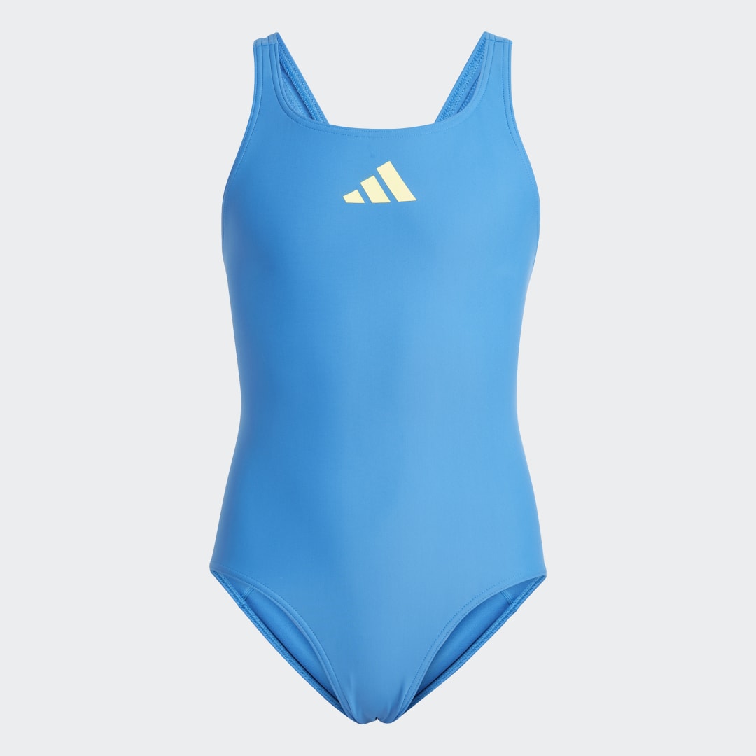 Maillot de bain uni à petit logo