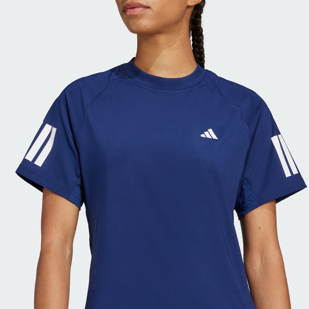 Adidas Club 3-Stripes Tennis Climacool T-shirt
