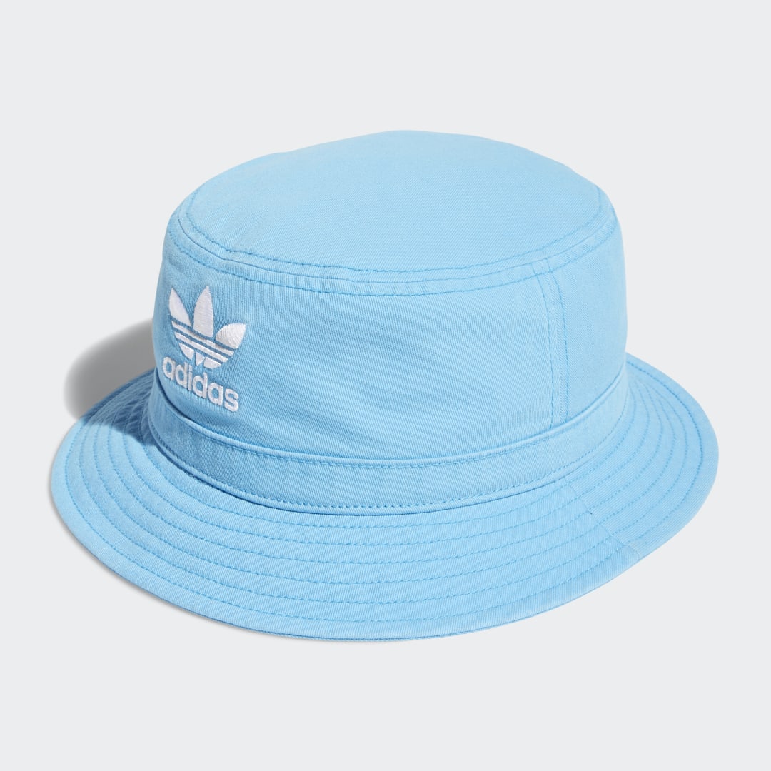 Washed Bucket Hat Light Blue