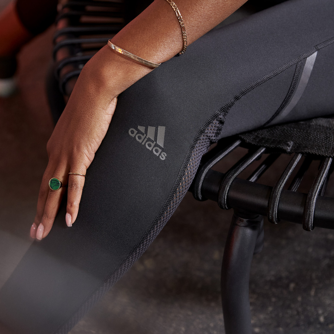 фото Леггинсы для бега how we do 7/8 adidas performance