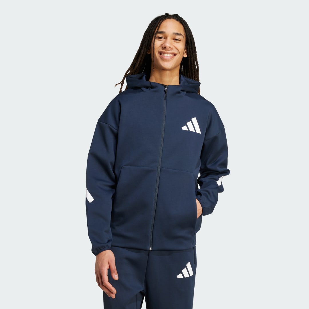 Adidas New Z.N.E. Trainingsjack met Capuchon