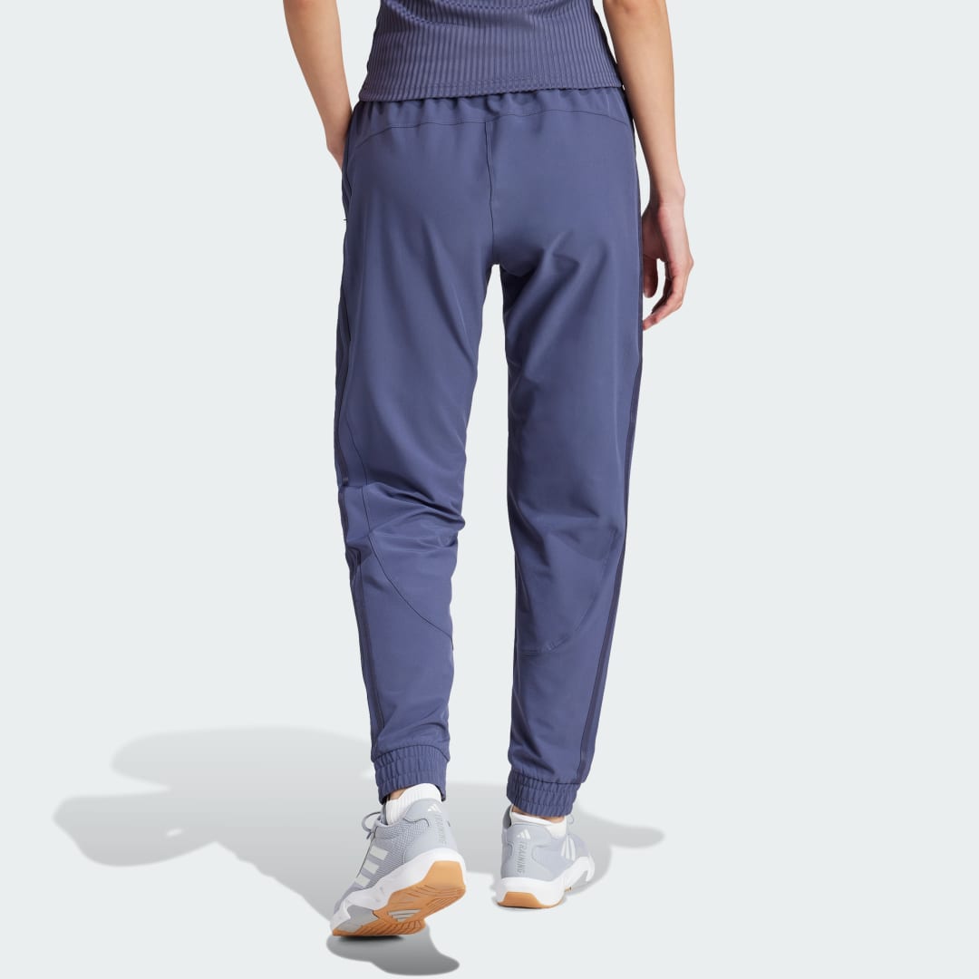 Adidas Pacer All Gym 3-Stripes Woven Mid-Rise Broek