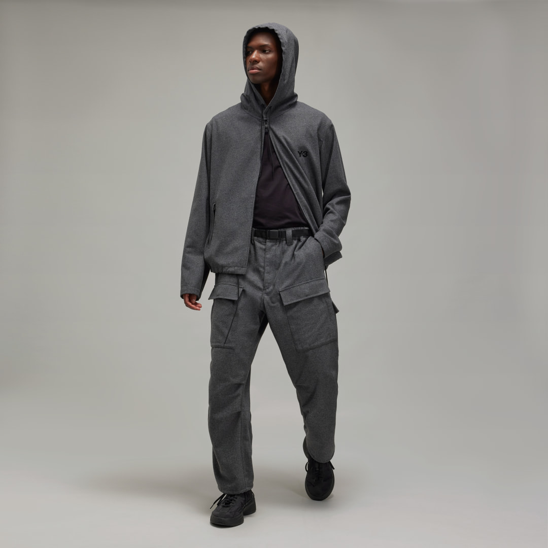 Adidas Y-3 Wool Flanel Cargobroek