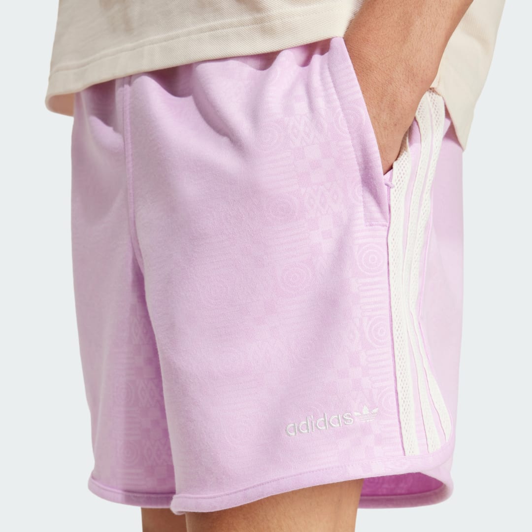 Adidas '80s Embossed 3-Stripes Sprinter Short