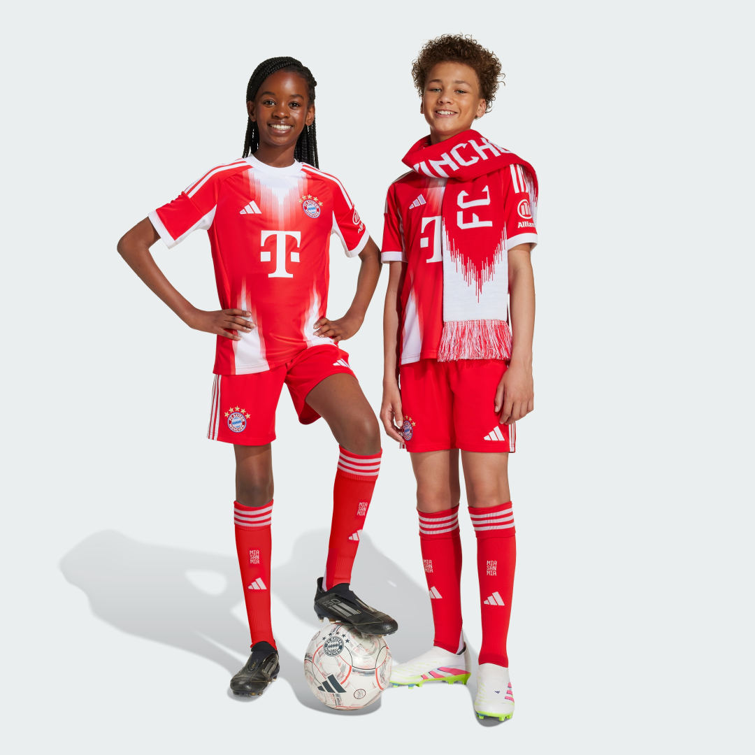 Adidas FC Bayern München 25 26 Thuisshort Kids