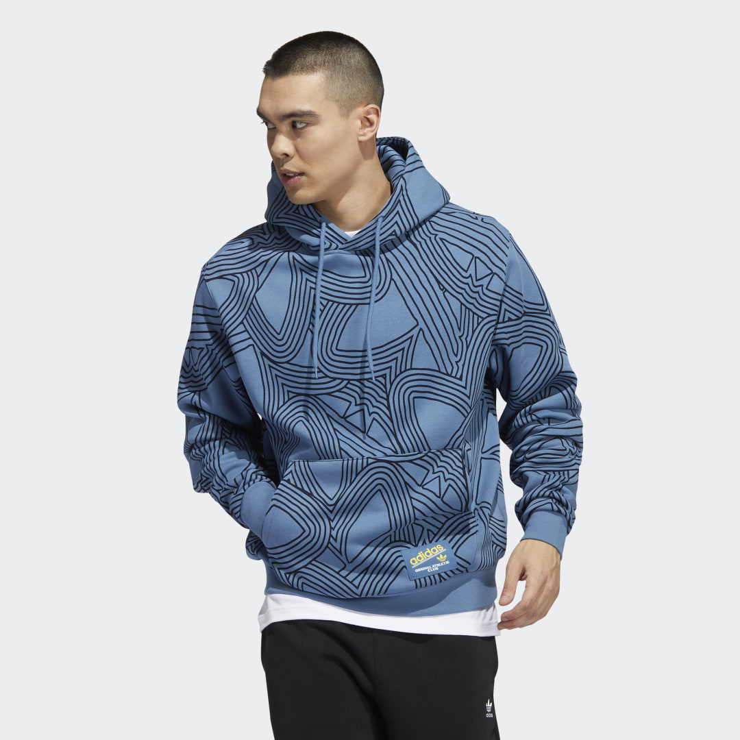 Adidas all hotsell over print sweatshirt