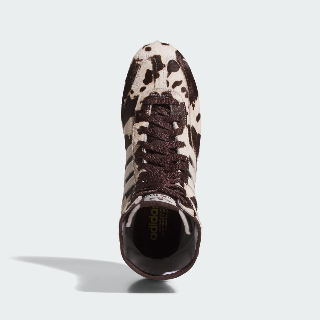 Adidas  sneaker Shadow Brown / Off White / Gold Metallic