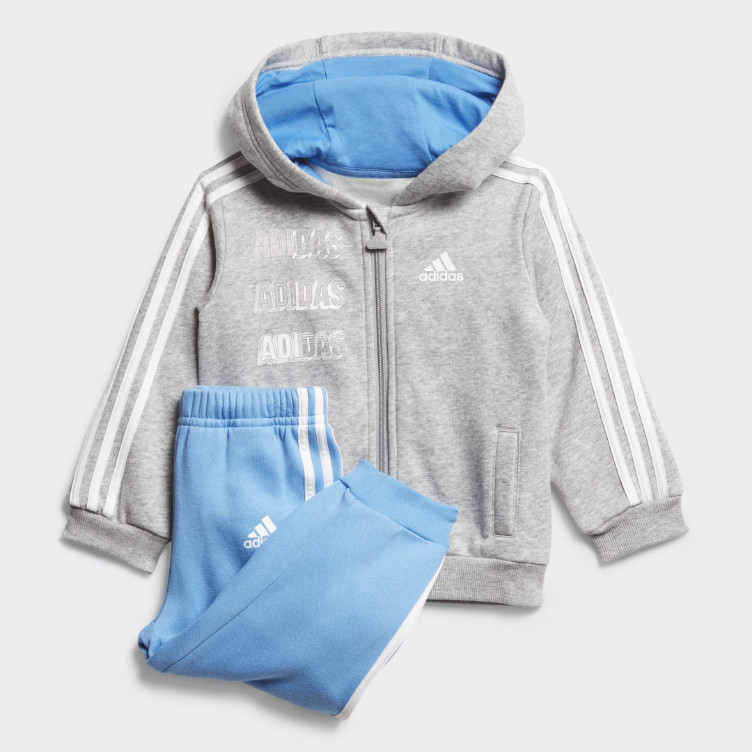 Флисовый комплект: толстовка и брюки adidas Performance