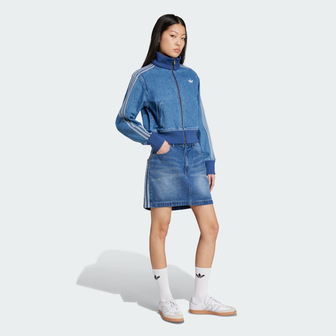 Adidas Adicolor 3-Stripes Denim Minirok
