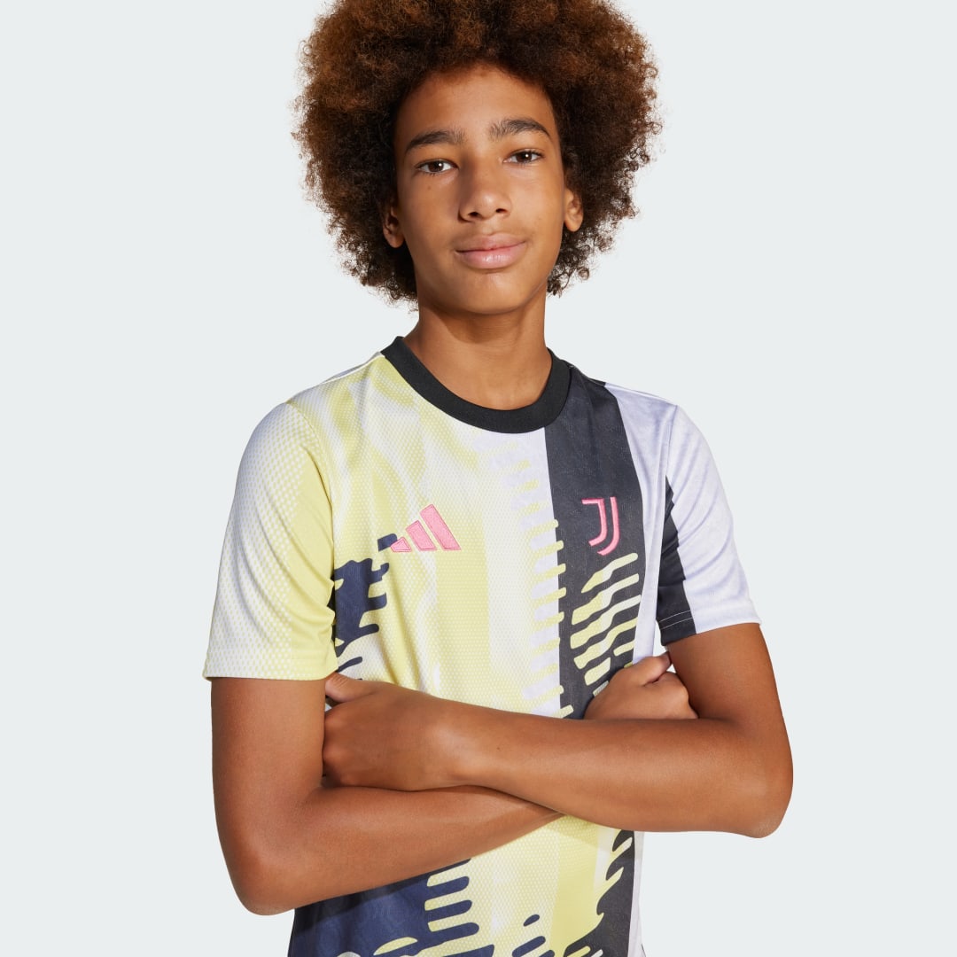 Adidas Juventus 24 25 Pre-Match Voetbalshirt Kids