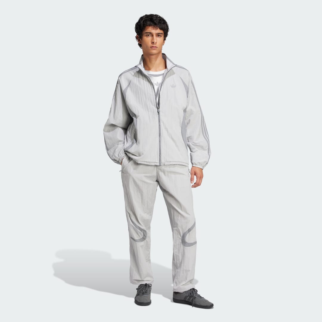 Veste de survêtement toile Adicolor - vue 3