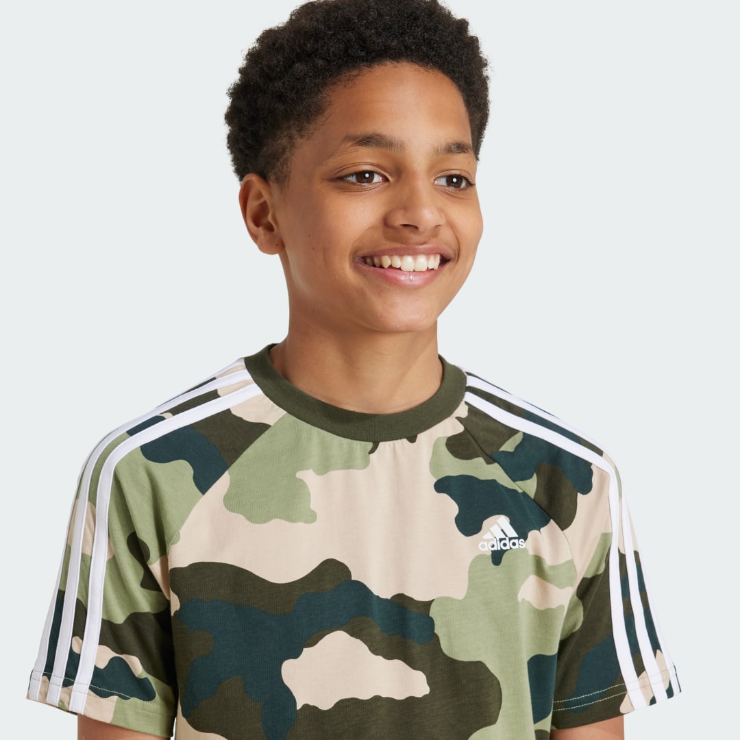 Adidas Juniors Essentials Allover Printed T-shirt Kids