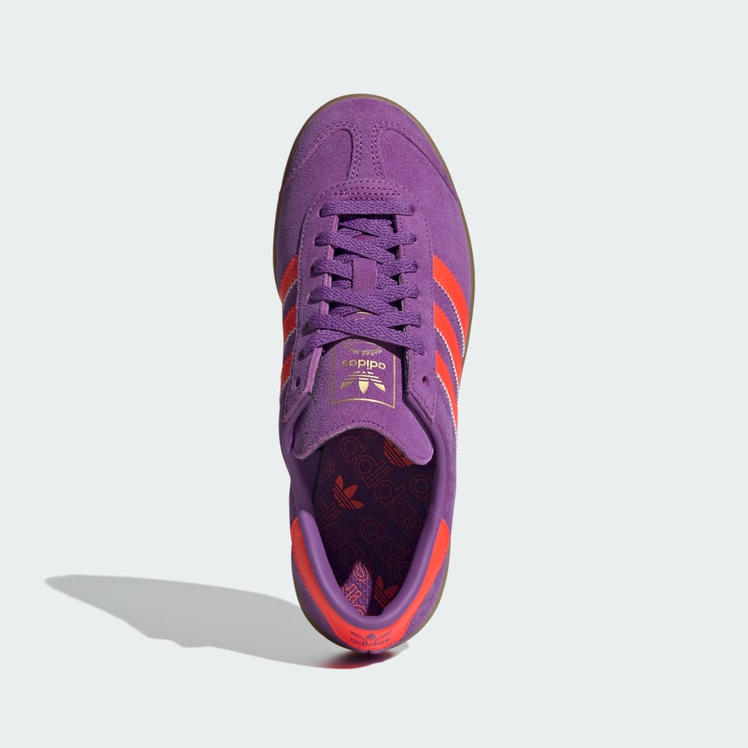 Adidas Hamburg sneaker Active Purple / Solar Red / Gold Metallic