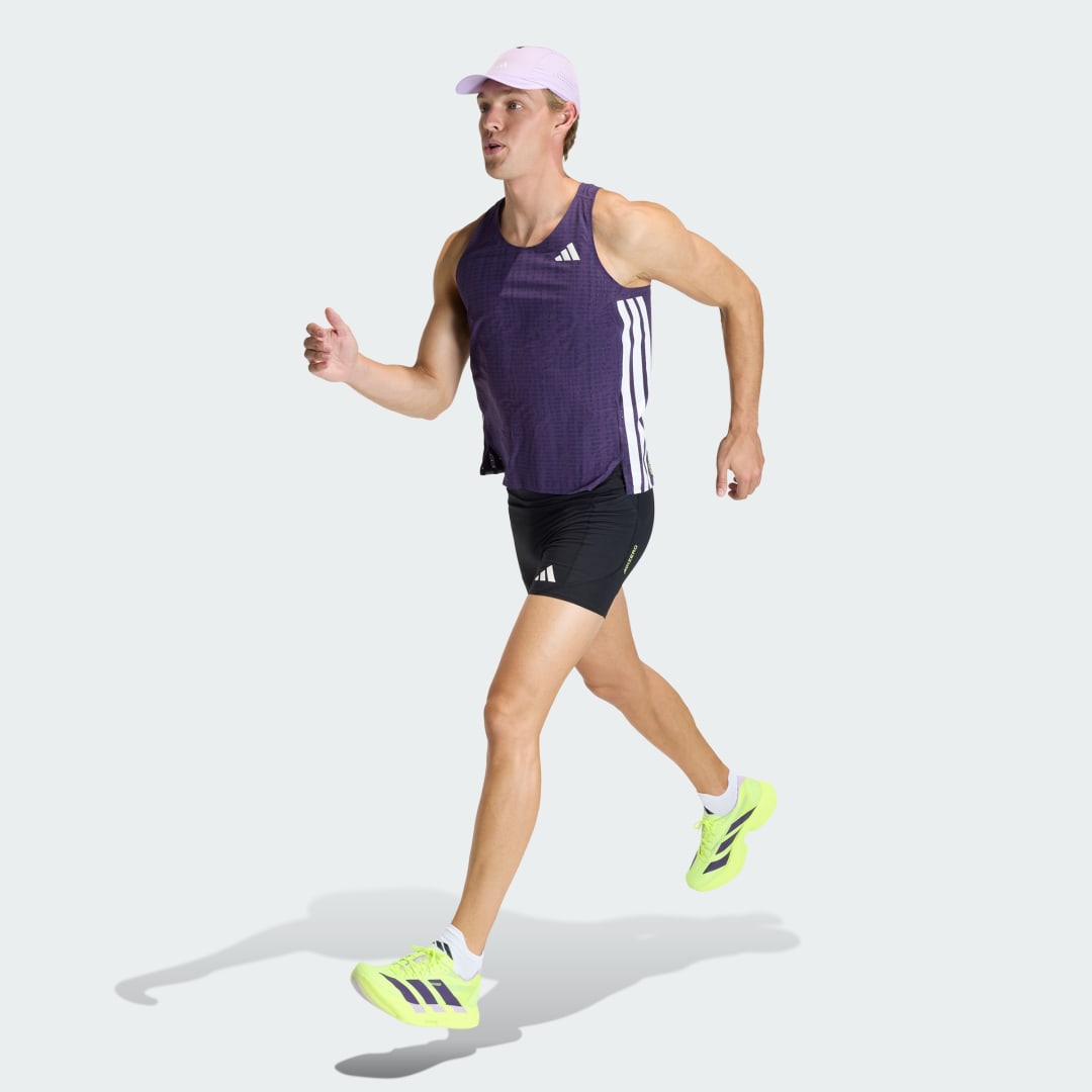 Collant de running Adizero Running Short Pocket - vue 3