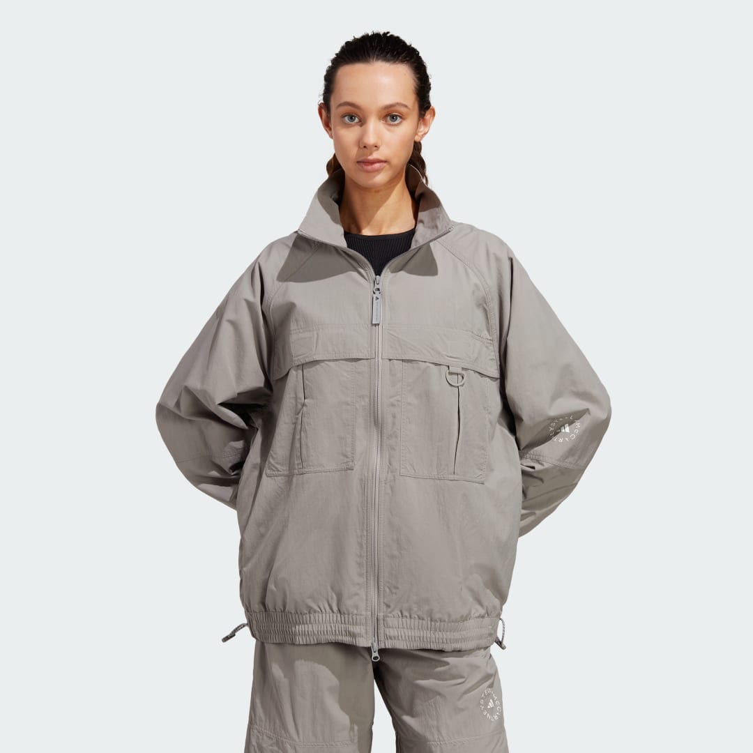 Veste de survêtement en toile unie adidas by Stella McCartney TrueCasuals