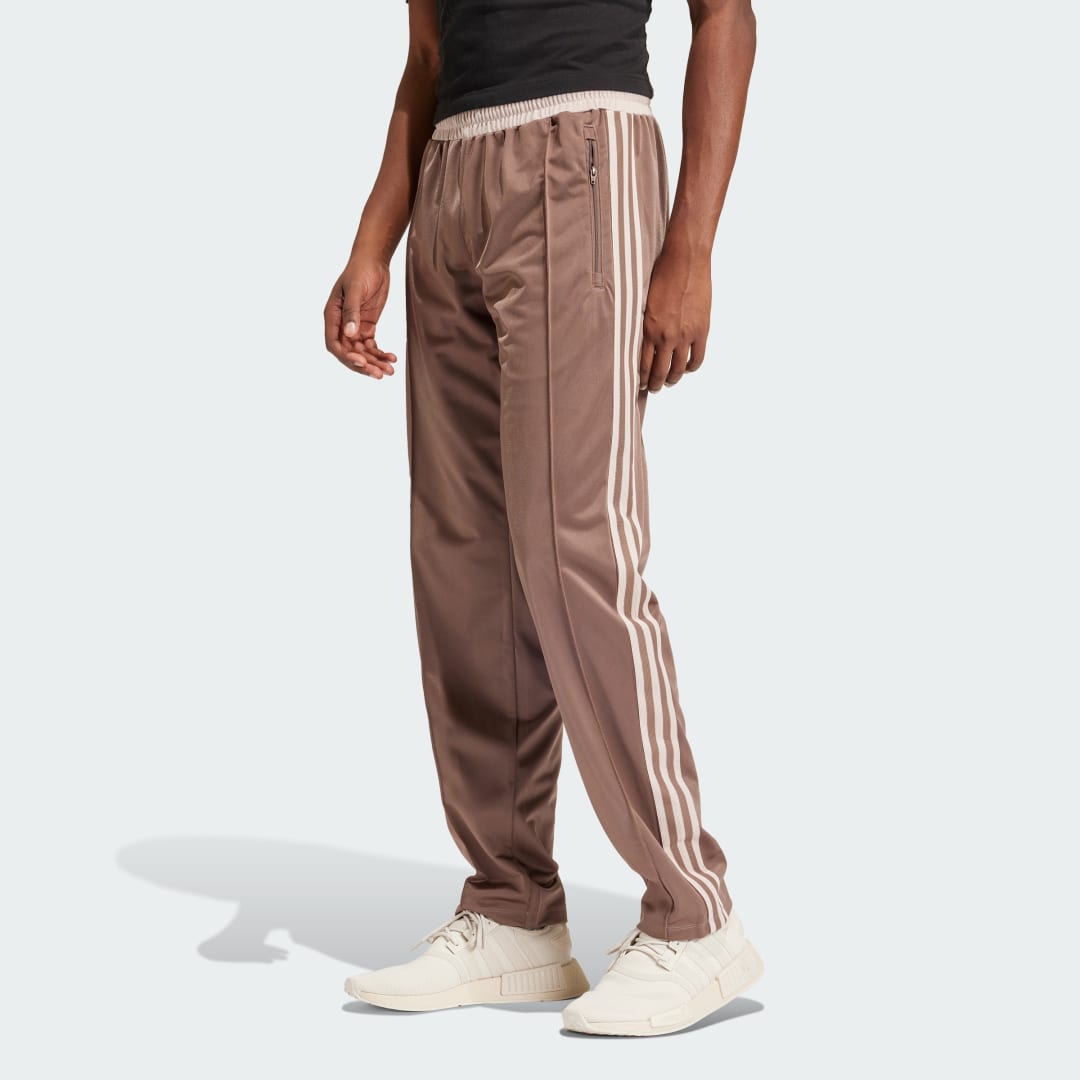 Adidas Originals Bruine Track Pants met ritssluiting Brown Heren