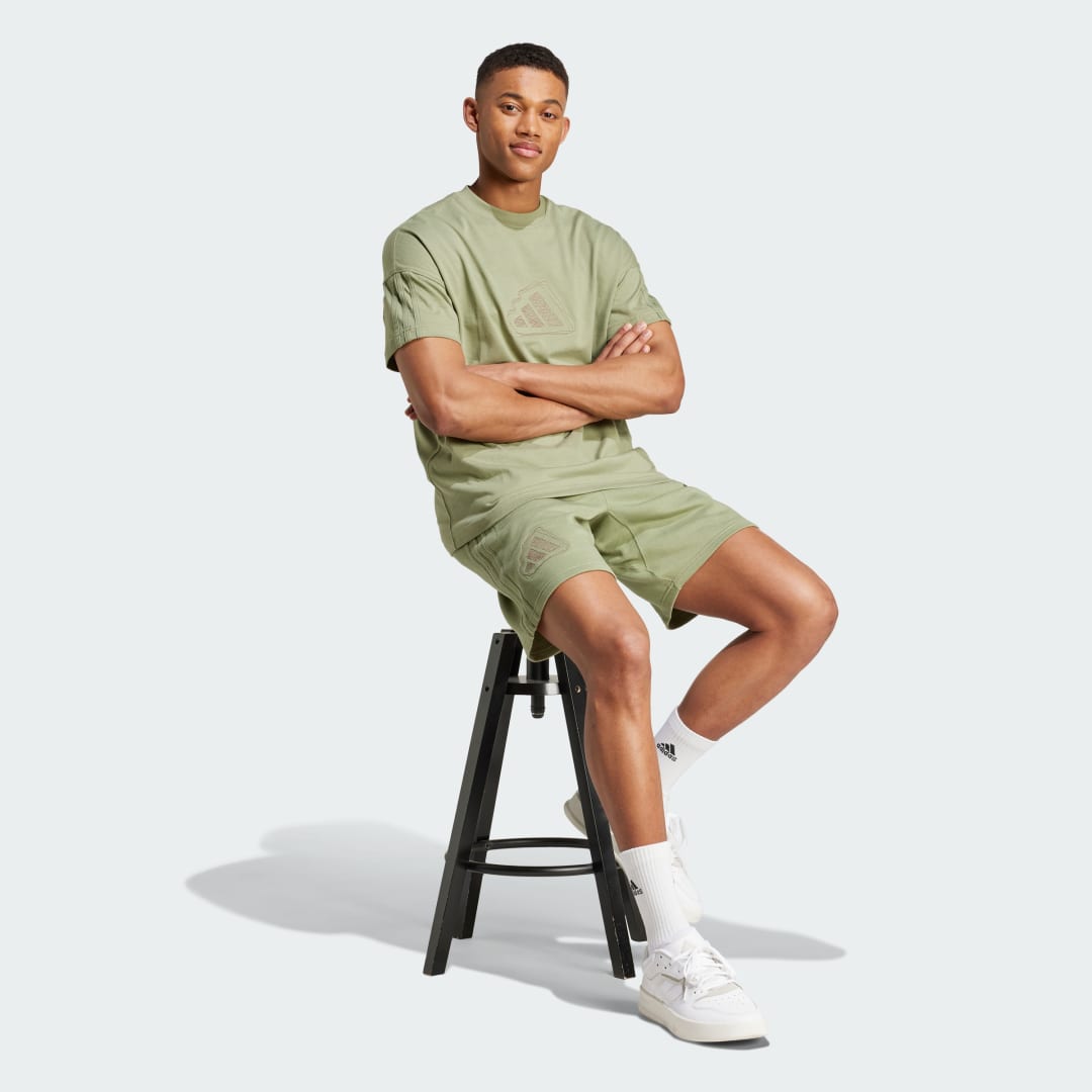 Adidas ALL SZN French Terry Graphic Seasonal Short