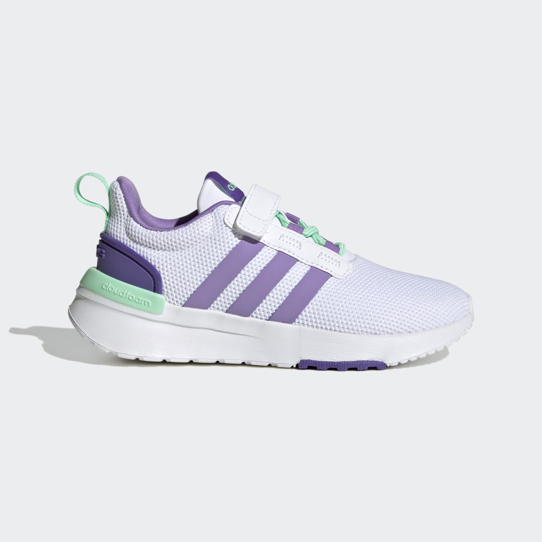 Image of adidas Racer TR21 Shoes Cloud White 11K - kids Lifestyle Athletic & Sneakers