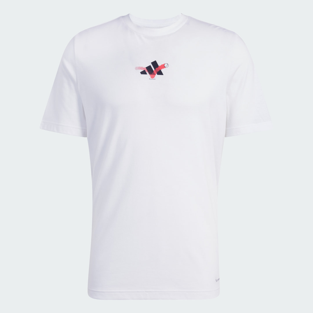 Adidas Tennis Happy 3 Balls Graphic T-shirt