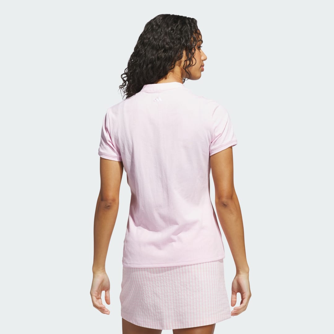 Adidas Go-to Jacquard Short Sleeve Poloshirt