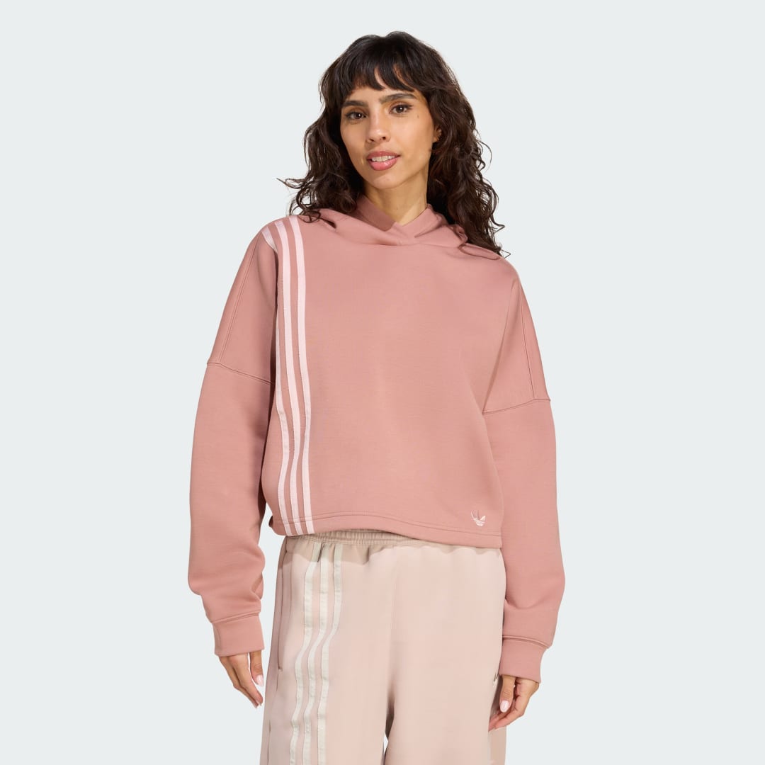 Adidas Off Placed 3-Stripes Hoodie