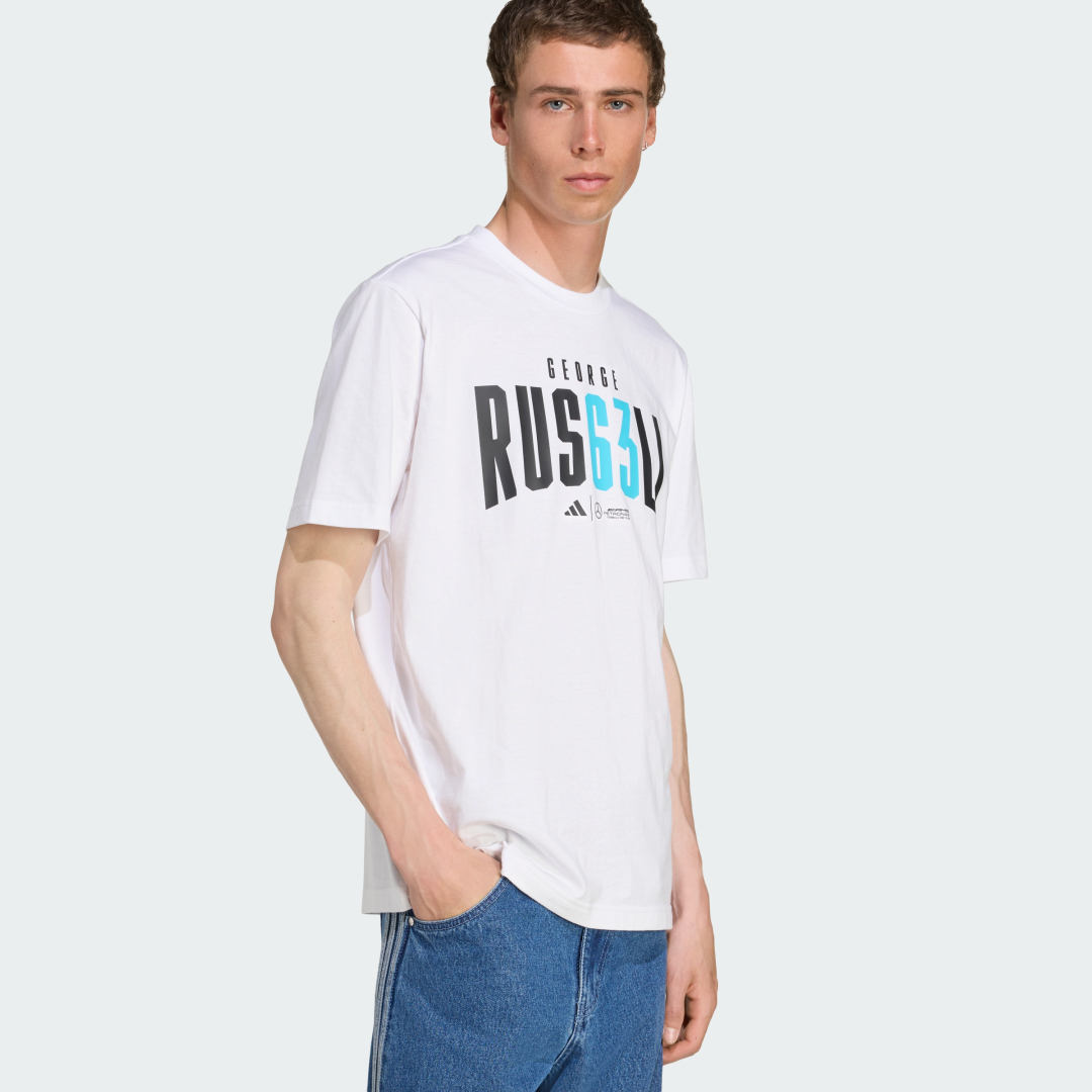 Adidas Mercedes AMG Petronas Formula One Team George Russell T-shirt