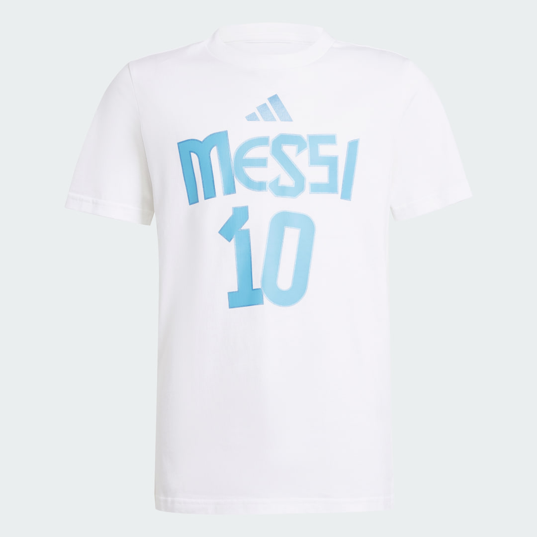 Adidas Messi Name and Number Graphic T-shirt Kids