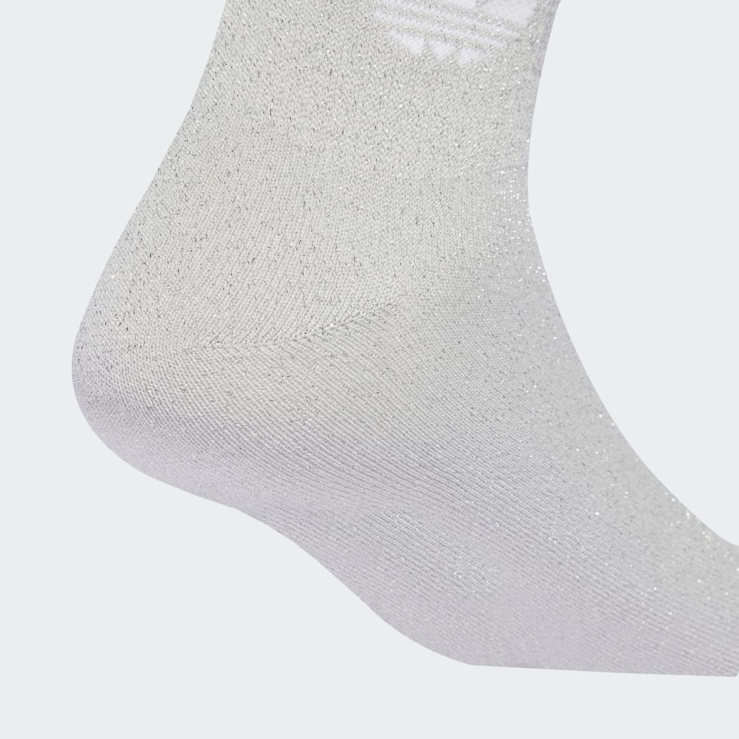 Thumbnail - 3-Streifen Glitzer Crew Socken, 2 Paar