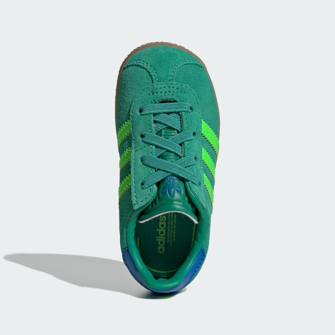 Adidas Gazelle sneaker Semi Court Green / Solar Green / Blue Bird