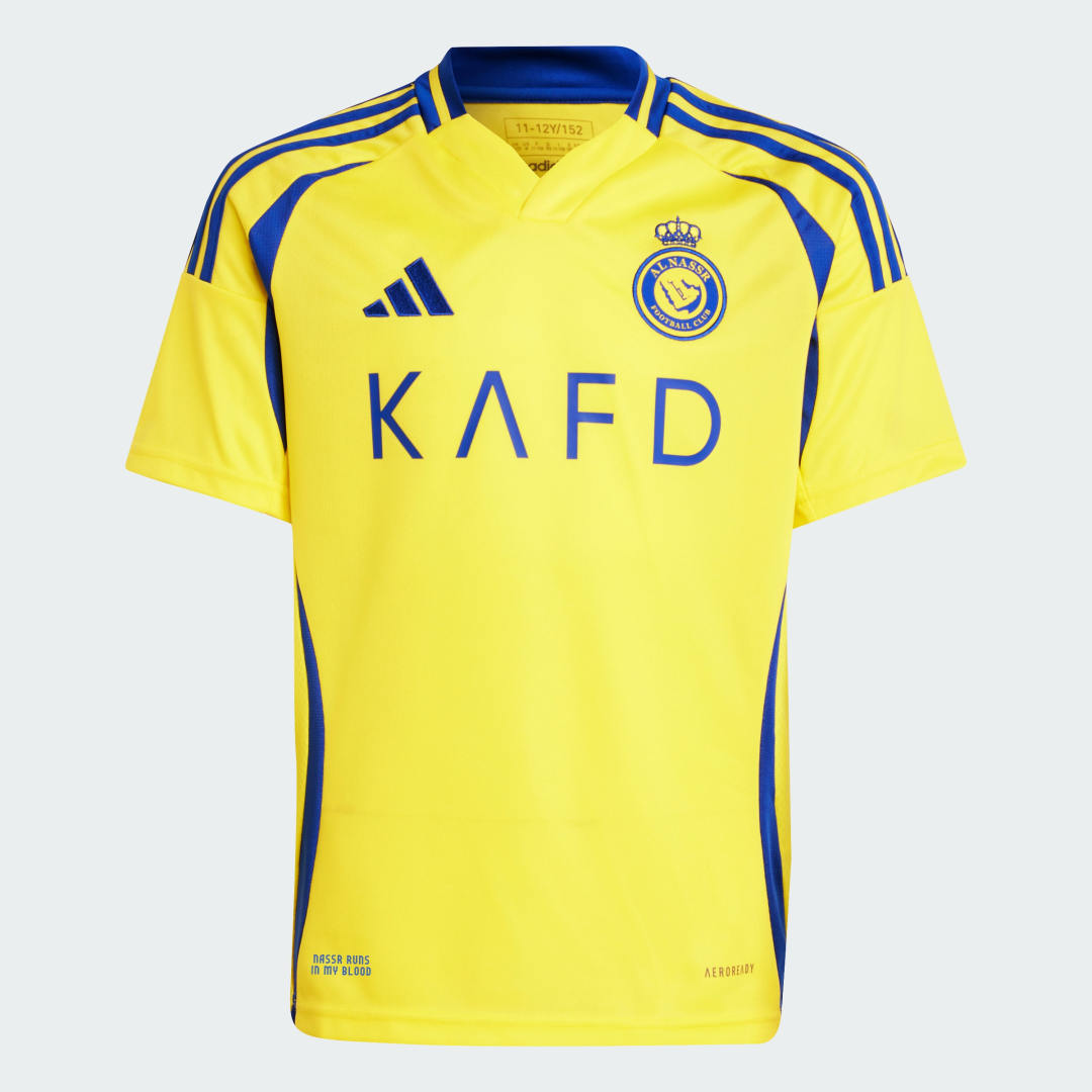 Adidas Al Nassr FC 24 25 Ronaldo Thuisshirt Kids