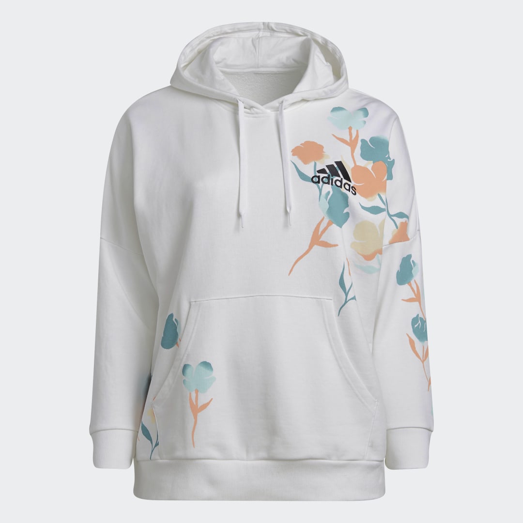 фото Худи graphic (plus size) adidas sportswear