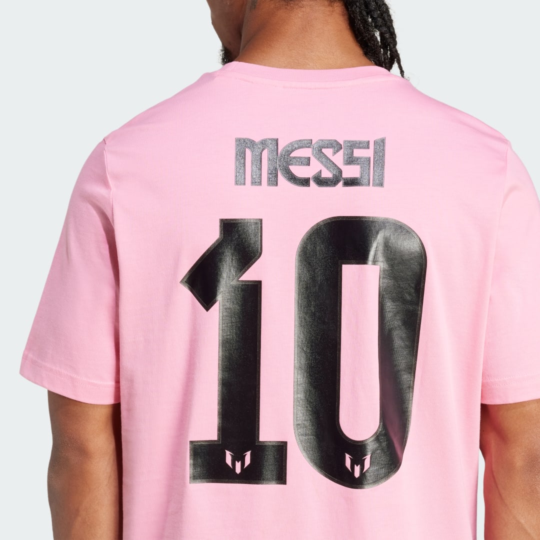 Adidas Messi Name and Number Graphic T-shirt