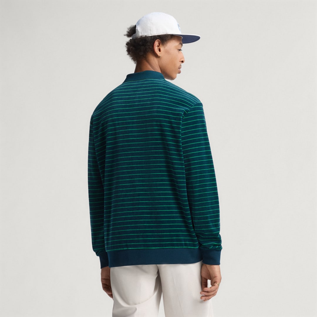 Adidas Originals Velour Longsleeve Polo