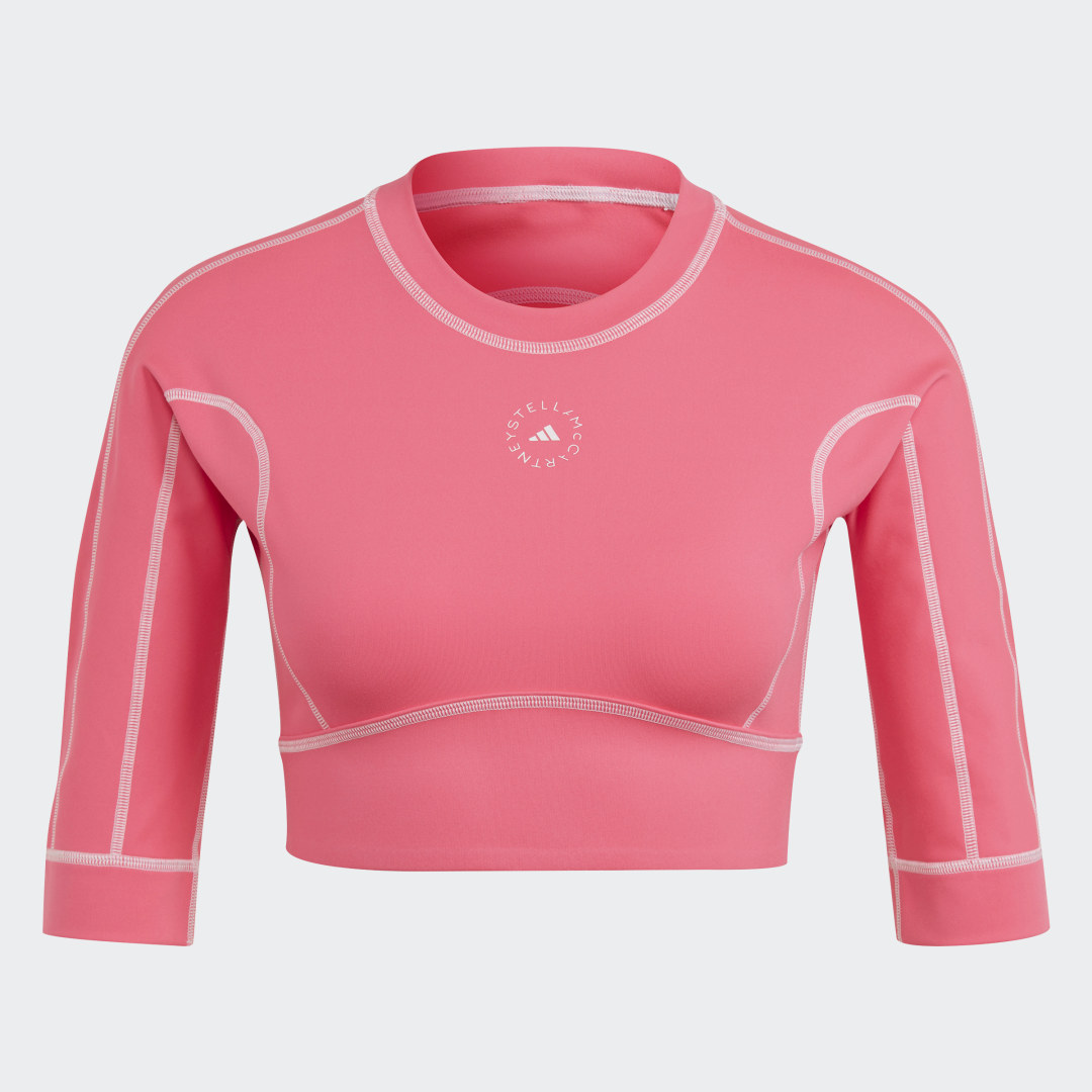 фото Кроп-топ для йоги adidas by stella mccartney