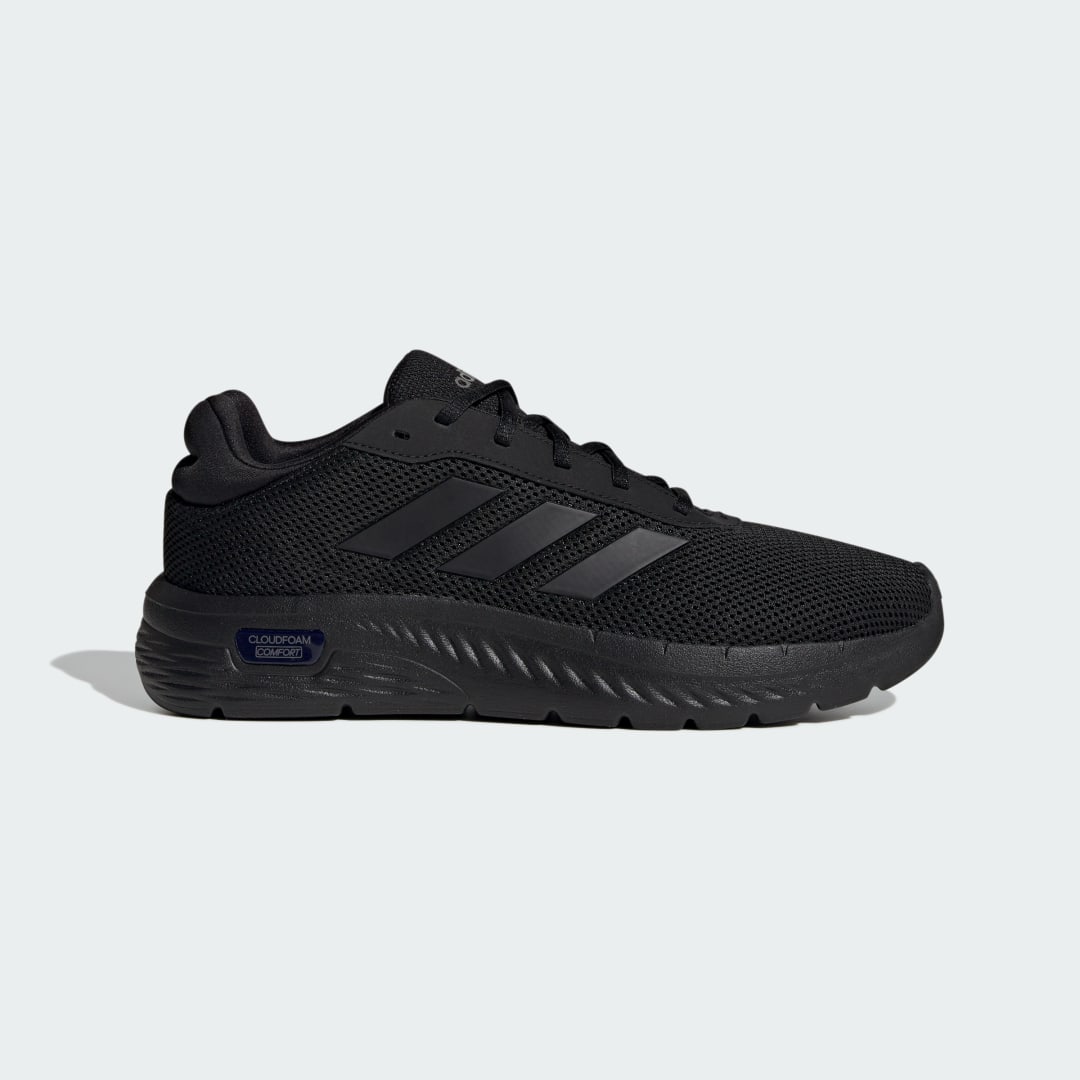 Adidas Cloudfoam sneaker Core Black / Core Black / Iron Metallic