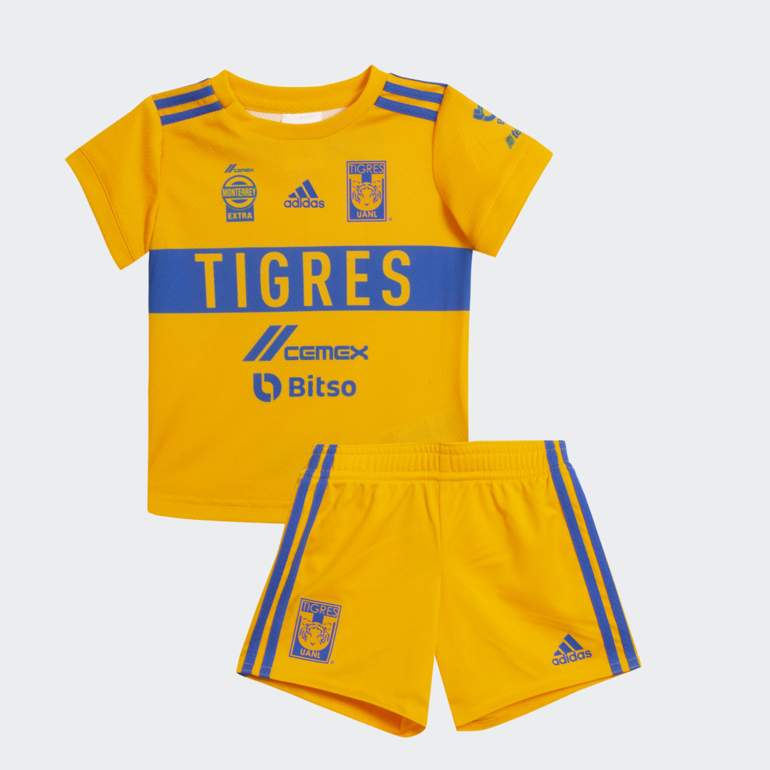 

adidas Uniforme de Local Para Bebé Tigres Uanl 22/23 Niño, Team colleg oro 2