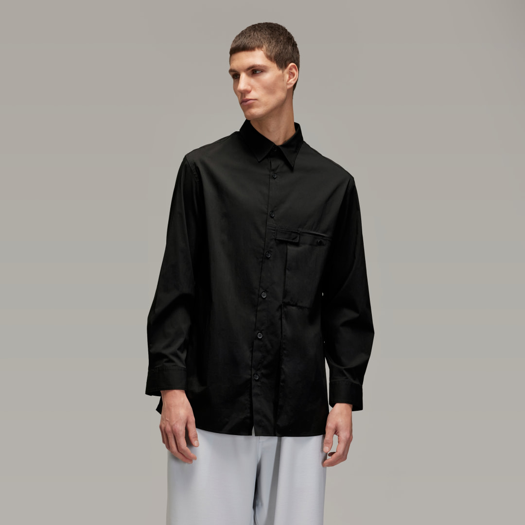Adidas Y-3 Pleated Pocket Overhemd