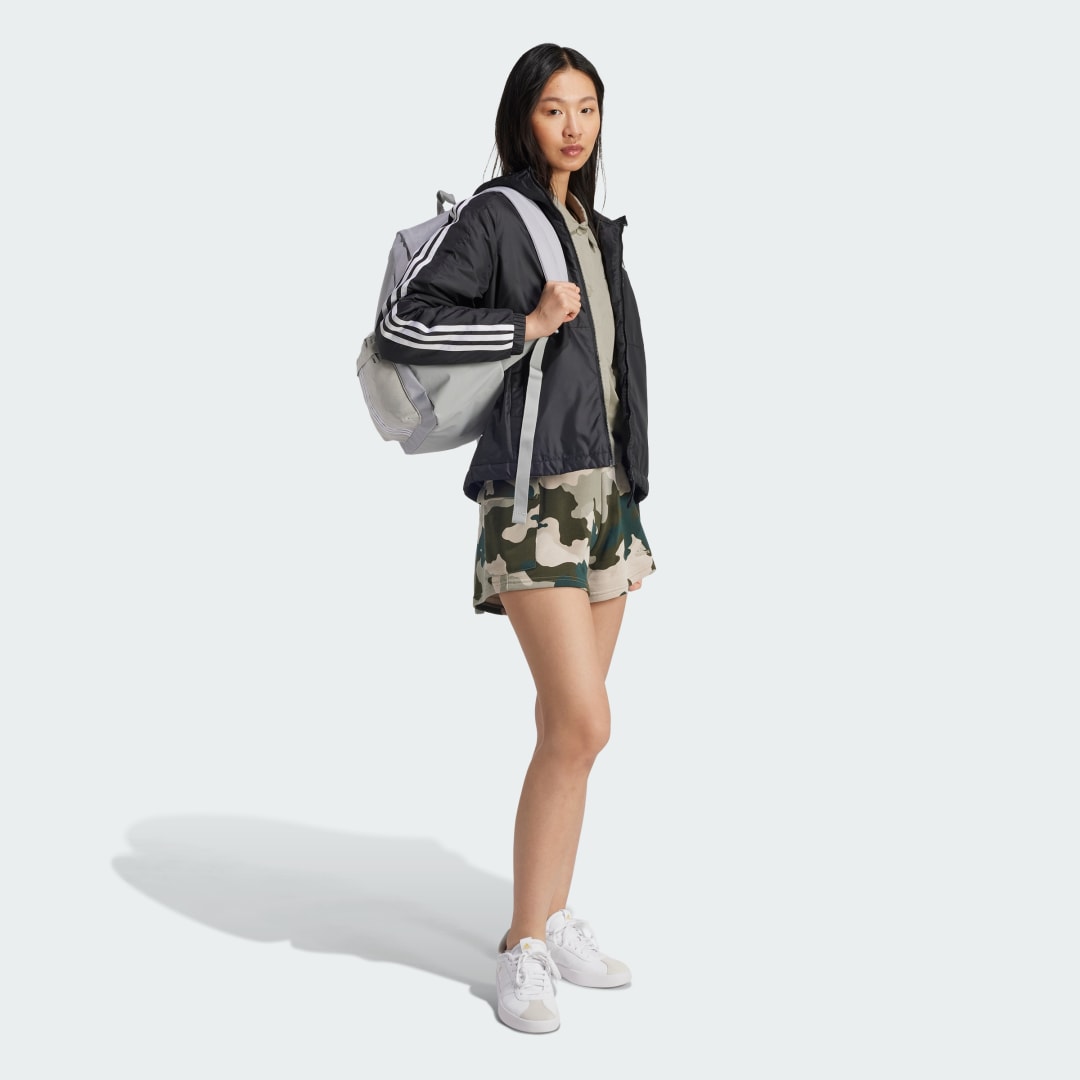 Adidas Essentials 3-Stripes Camo-Print Cargoshort