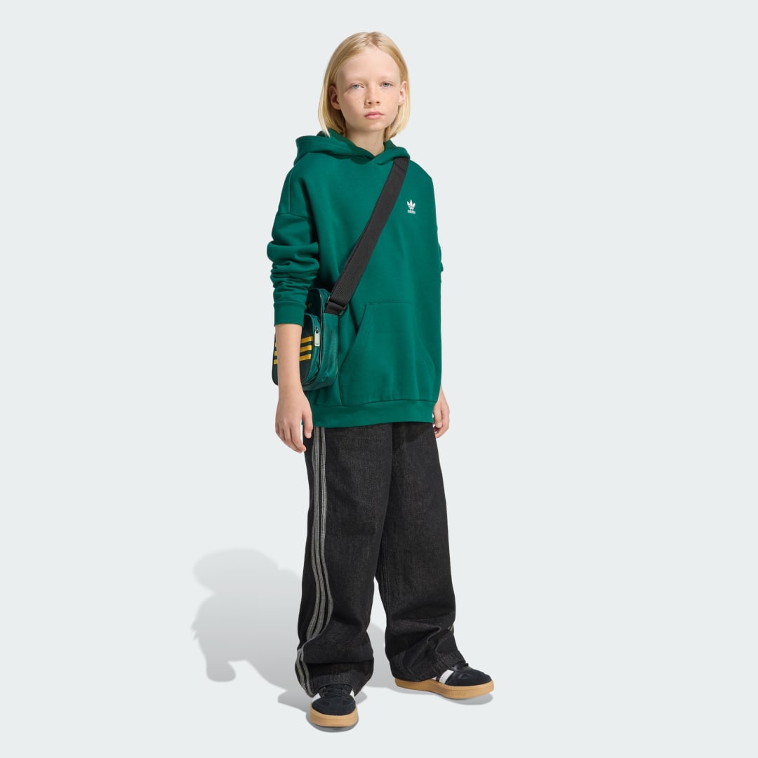 Thumbnail - Weit geschnittener Fleece-Hoodie Kids