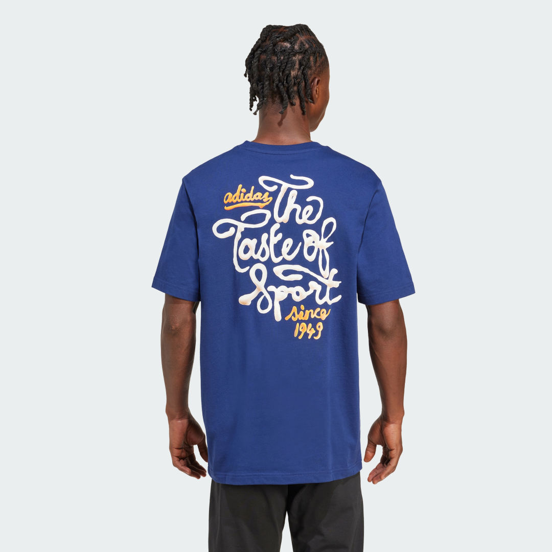 Adidas T-shirt Korte Mouw Food Sauce Graphic T-Shirt