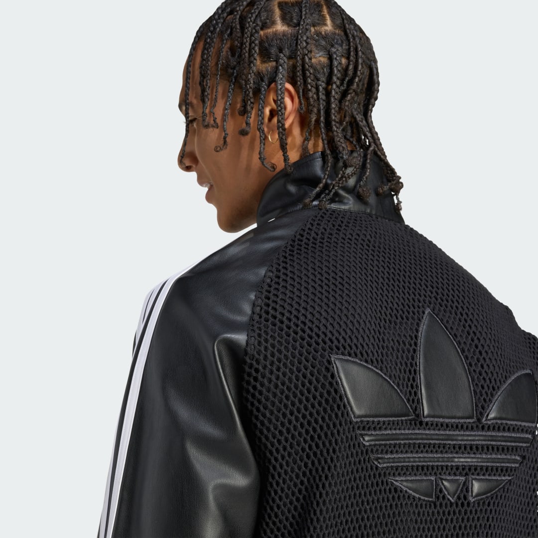 Adidas x Jeremy Scott Faux Leather Mesh Sportjack