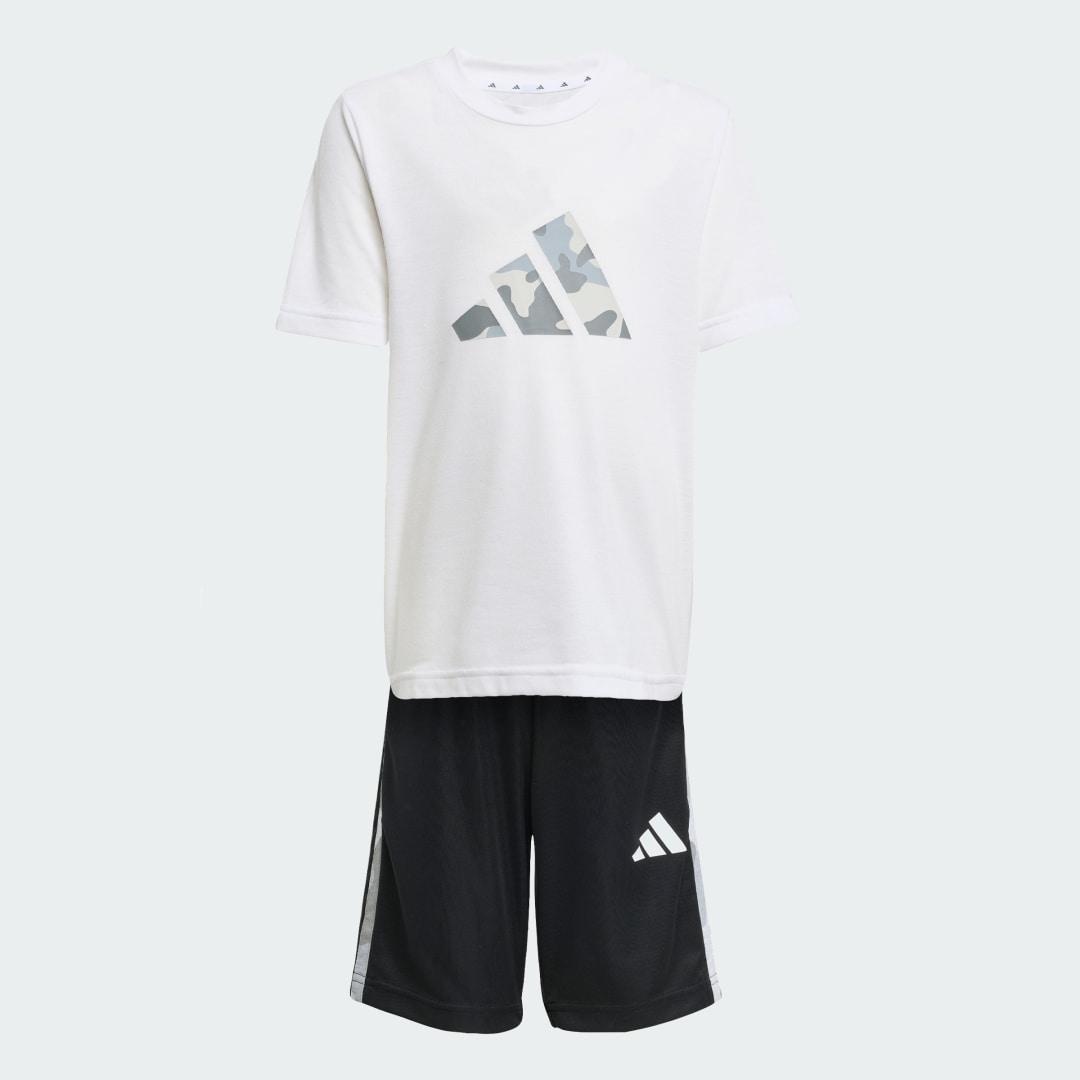 Adidas Train Essentials Camo Print Set Kids