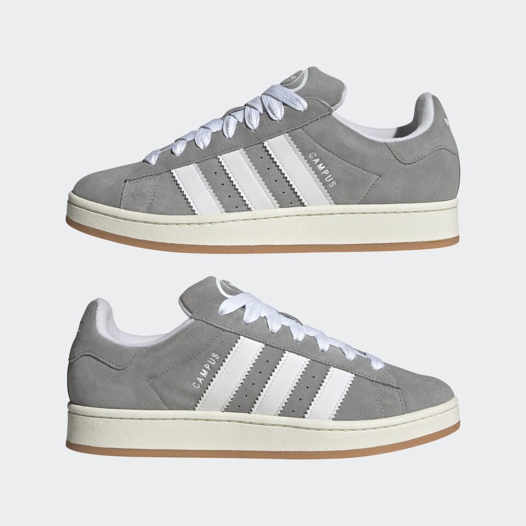 

adidas Tenis Campus 00s Unisex, Gris three/blanco/off blanco