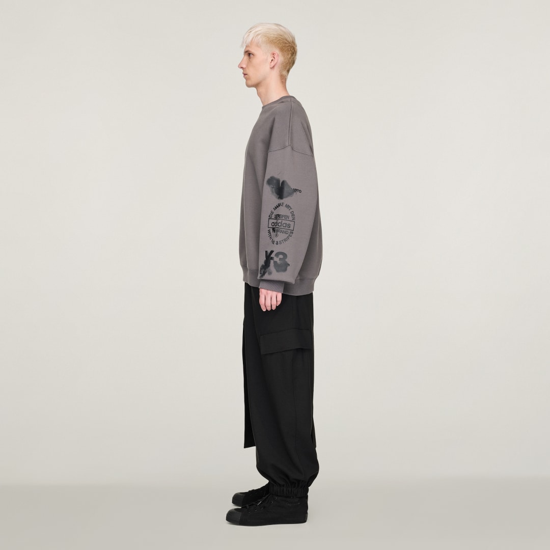 Adidas Y-3 Graphic Crew Sweatshirt