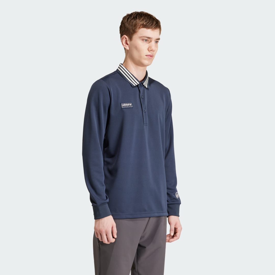 Adidas Originals Long Sleeve Poloshirt