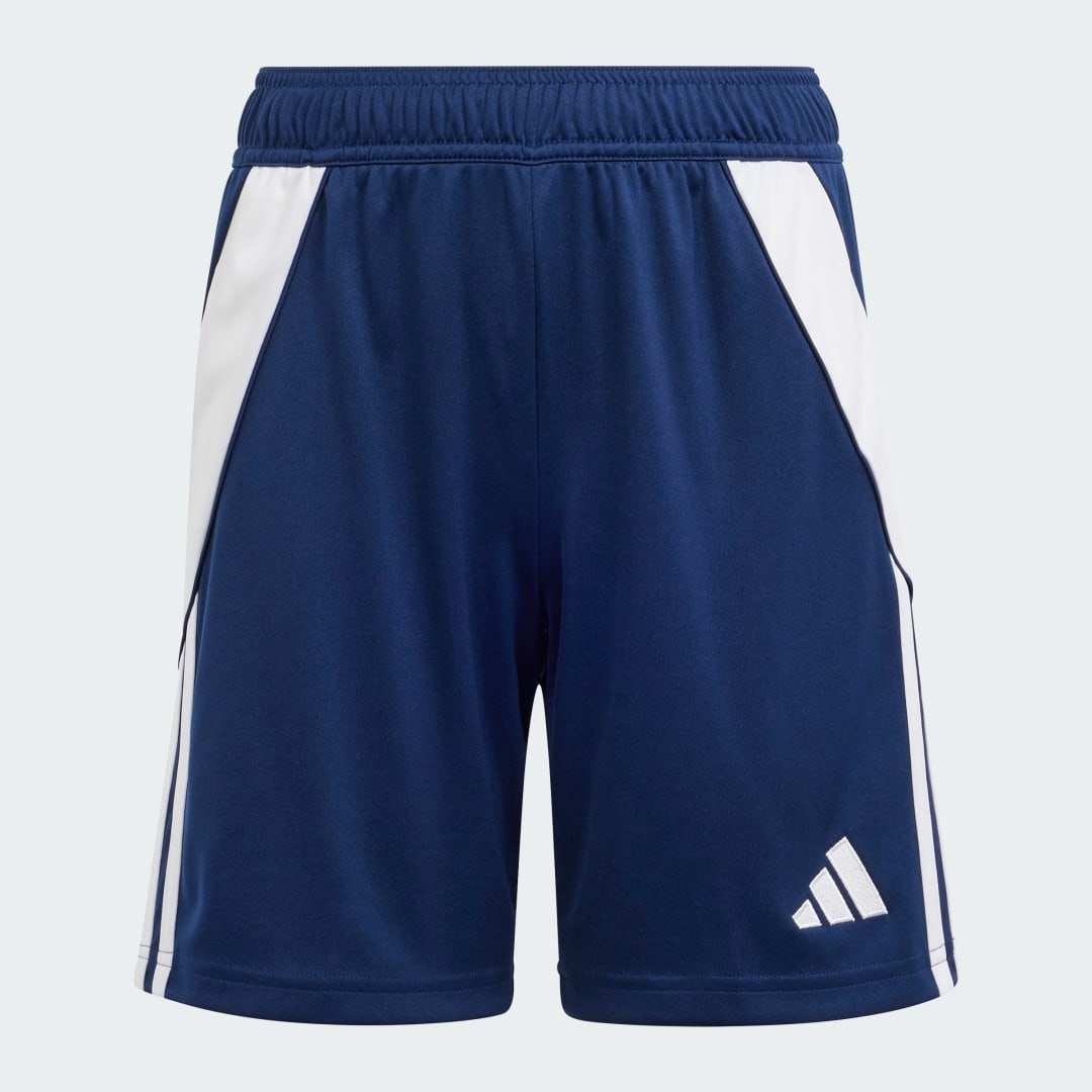 Adidas Perfor ce Junior voetbalshort TIRO 24 donkerblauw Sportbroek Polyester 128