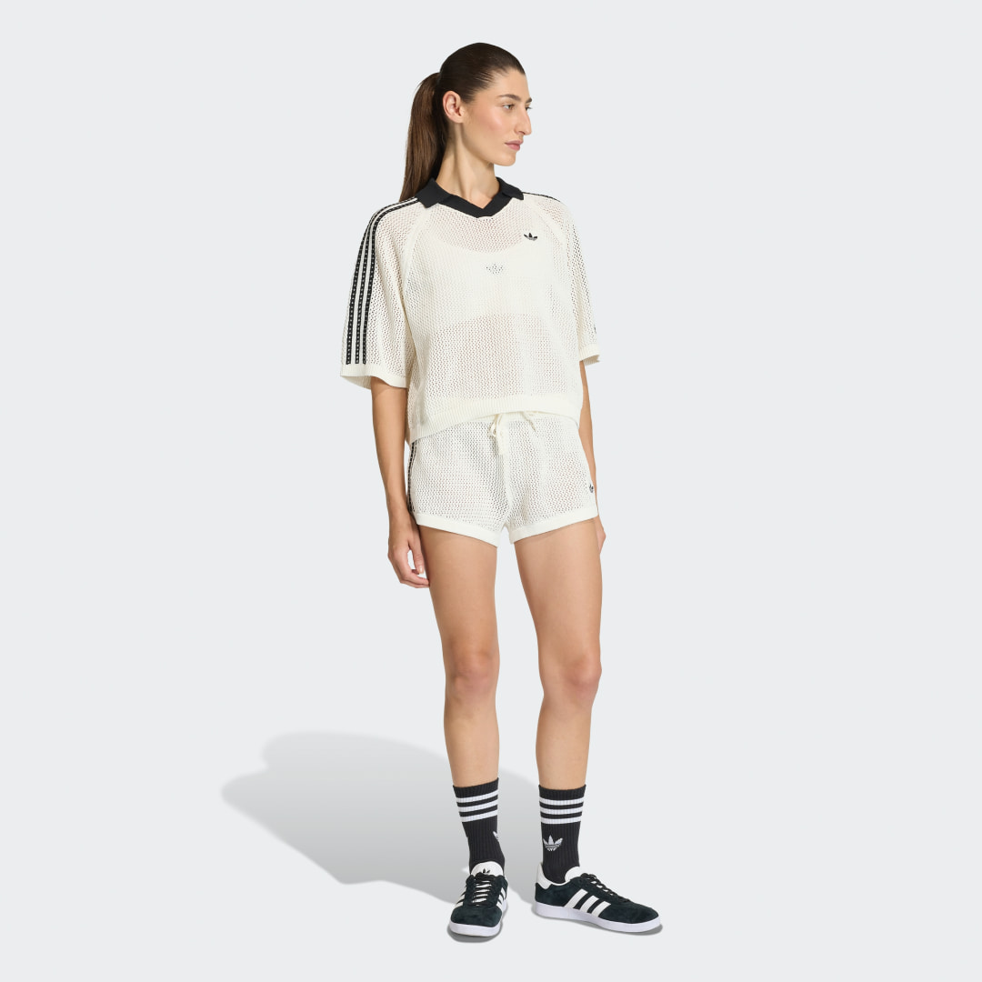 SHORT EN CROCHET TRICOTÉ - vue 3