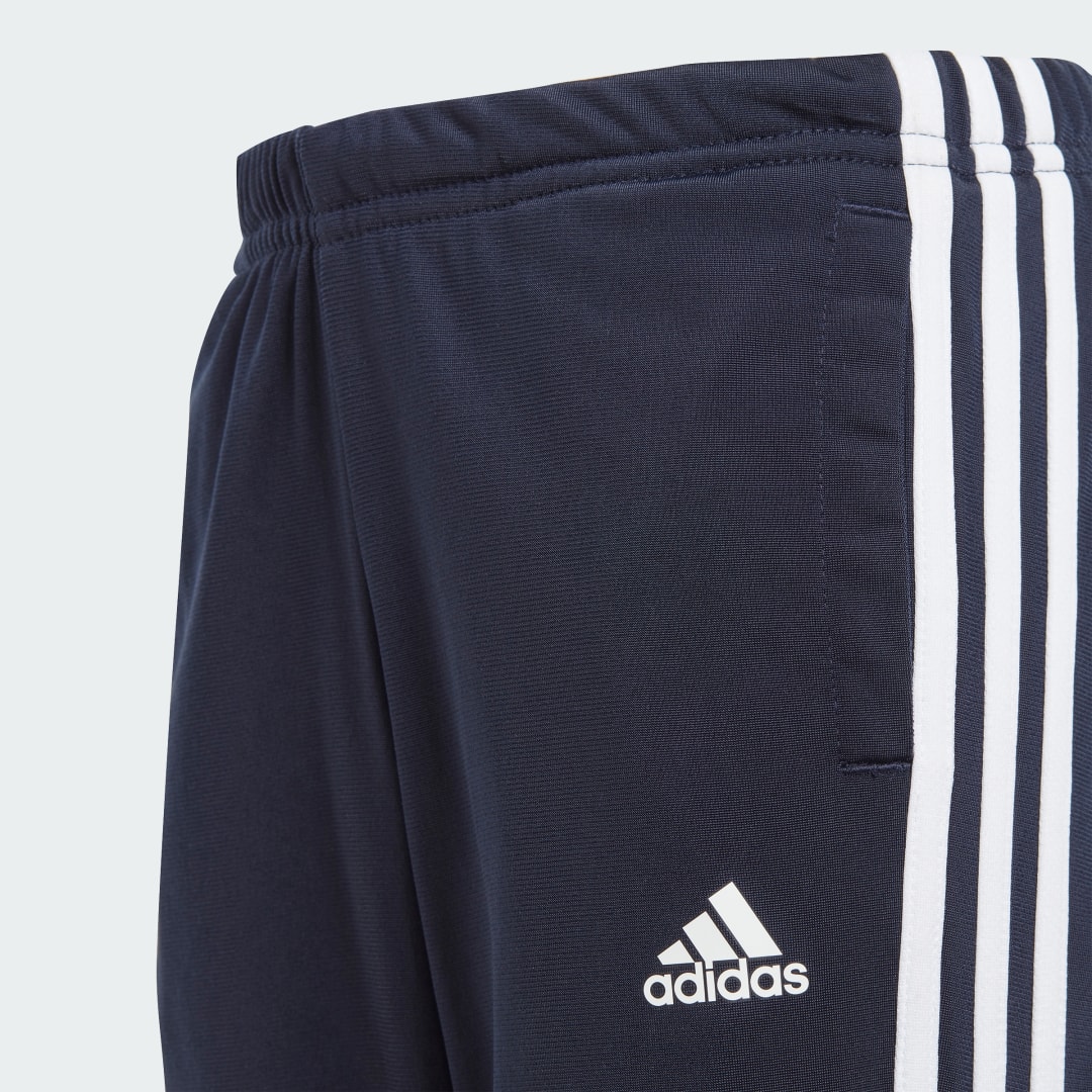 

adidas Conjunto deportivo Essentials 3 Rayas Brillante Niño, Blanco