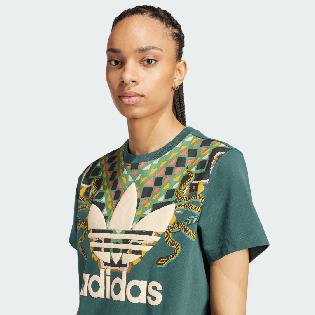 

Vestido Trifolio Mid adidas x FARM Rio Mujer, Verde