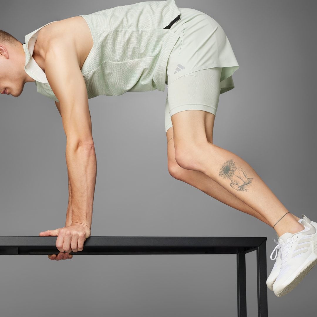 Adidas HEAT.RDY Twee-in-Een HIIT Short